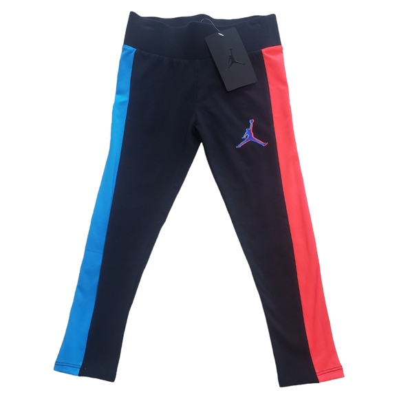 Jordan Pants Sweats Black 6 Months Girls Michael Jordan Logo. Black, Red… - Picture 1 of 8